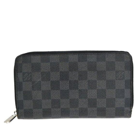 LOUIS VUITTON Zippy Organizer Long Bifold Wallet Damier Graphite - Picture 1 of 15